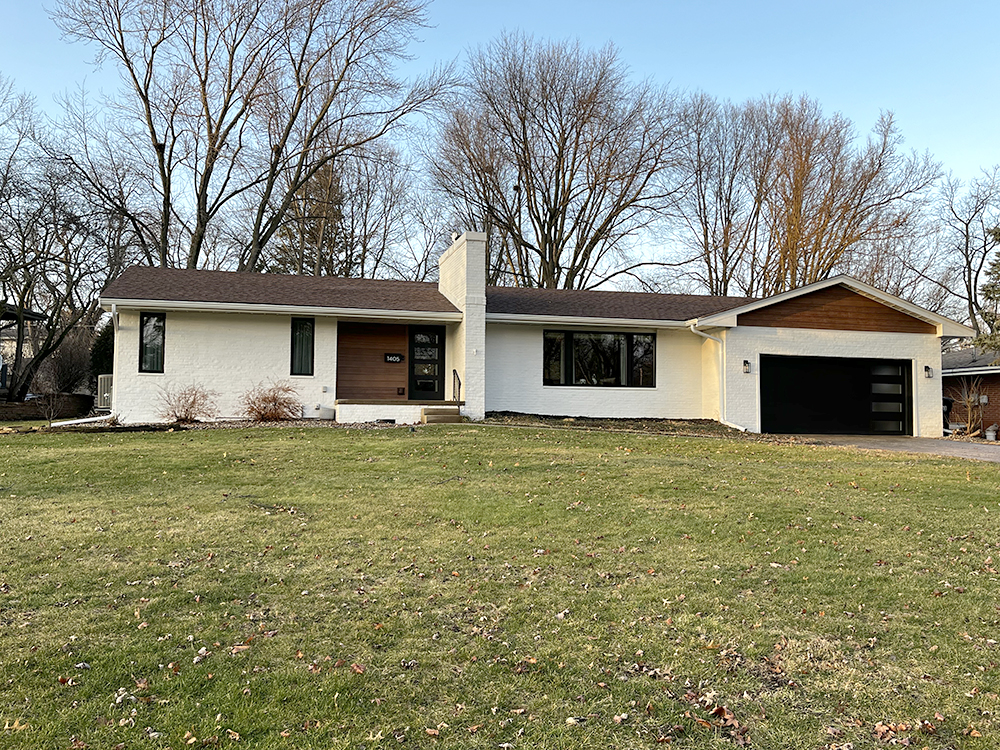 1405 Maplewood exterior renovation results