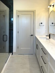 new construction bathroom, Blackstone Trails neighborhood