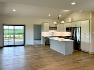 new construction kitchen, Blackstone Trails neighborhood
